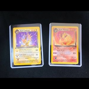 Pokémon Dark Jolteon And Dark Flareon